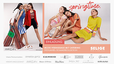 Mode-Vernissage Frühjahrs-/Sommerkellektion