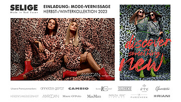 Einladung: Mode-Vernissage Herbst-/Winterkollektion 2023